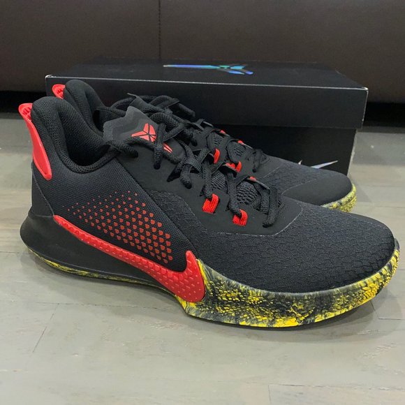 Nike Kobe Bryant Mamba Fury Bruce Lee Black Red - Picture 2 of 8